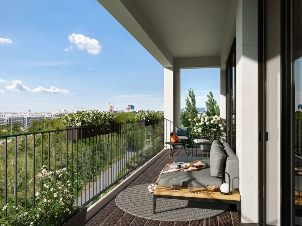 Квартиры в новостройке Берлина 2021 год сдачи с видом на парк