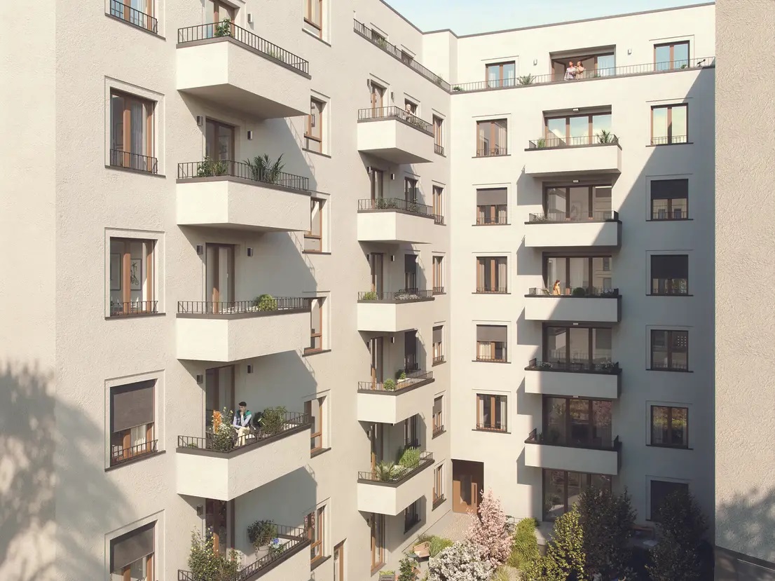 Двухкомнатная квартира с элитной отделкой, Западный Берлин