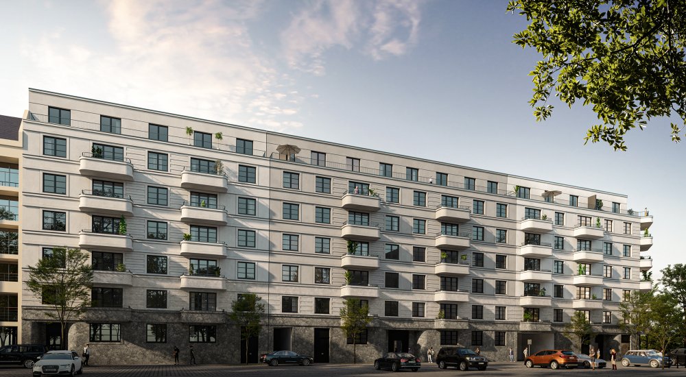 Эксклюзивные квартиры в новостройке Берлина. Жилой проект с частным садом и паркингом