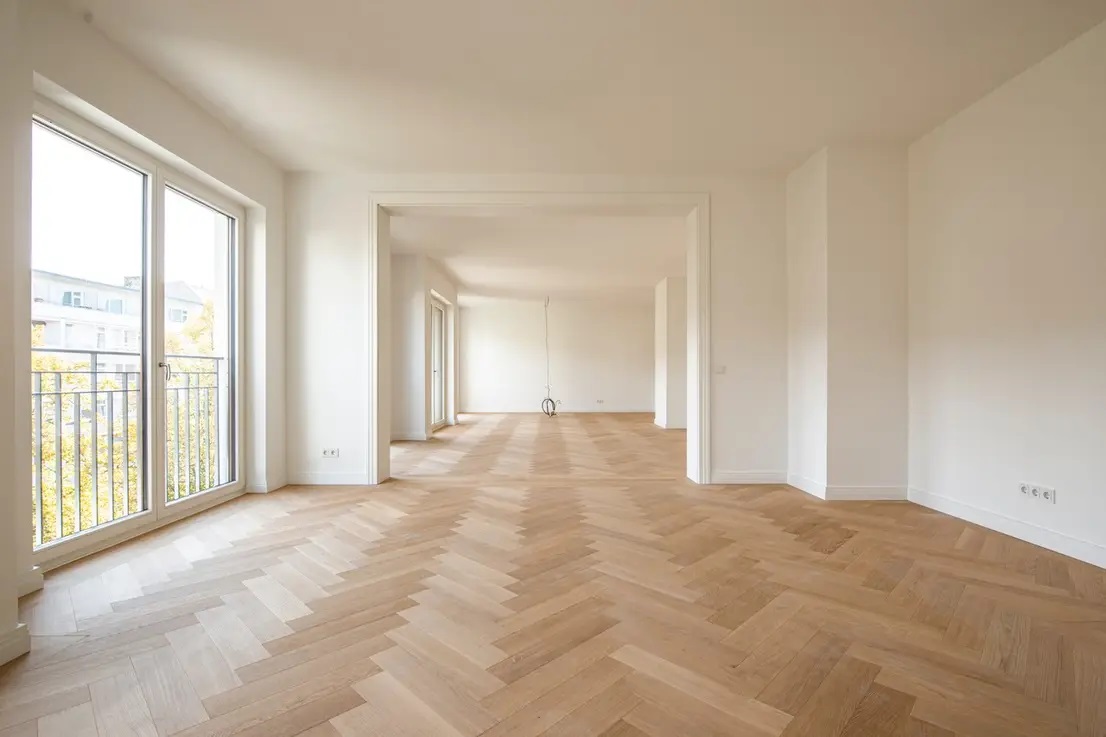 Новая квартира в Берлине в готовой новостройке 2021 года