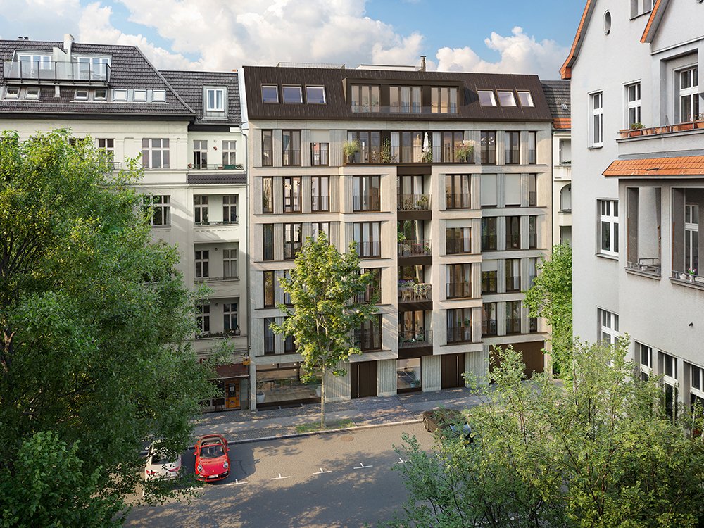 Новостройка в Берлине с премиум квартирами сдача 2024 год