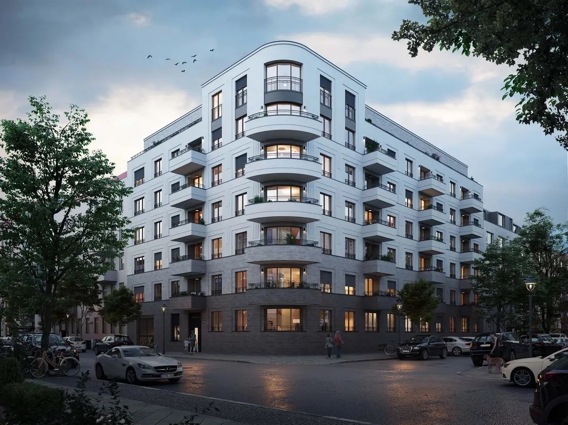 Новая 4 комнатная квартира в новостройке 2022 года в Берлине