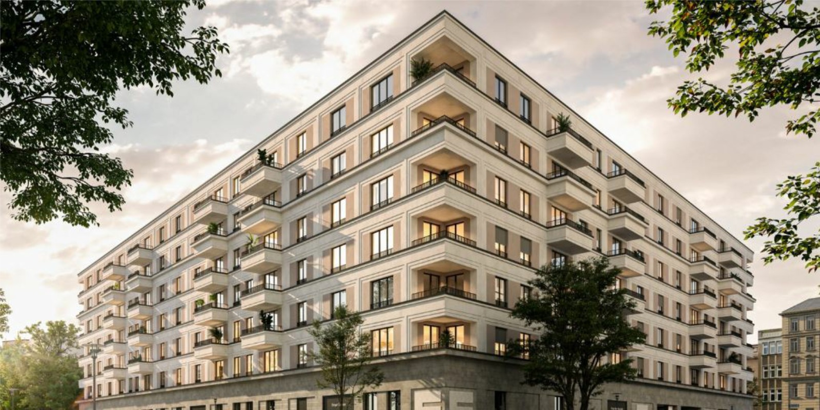 Просторная четырехкомнатная квартира 120 кв.м в Берлине от застройщика