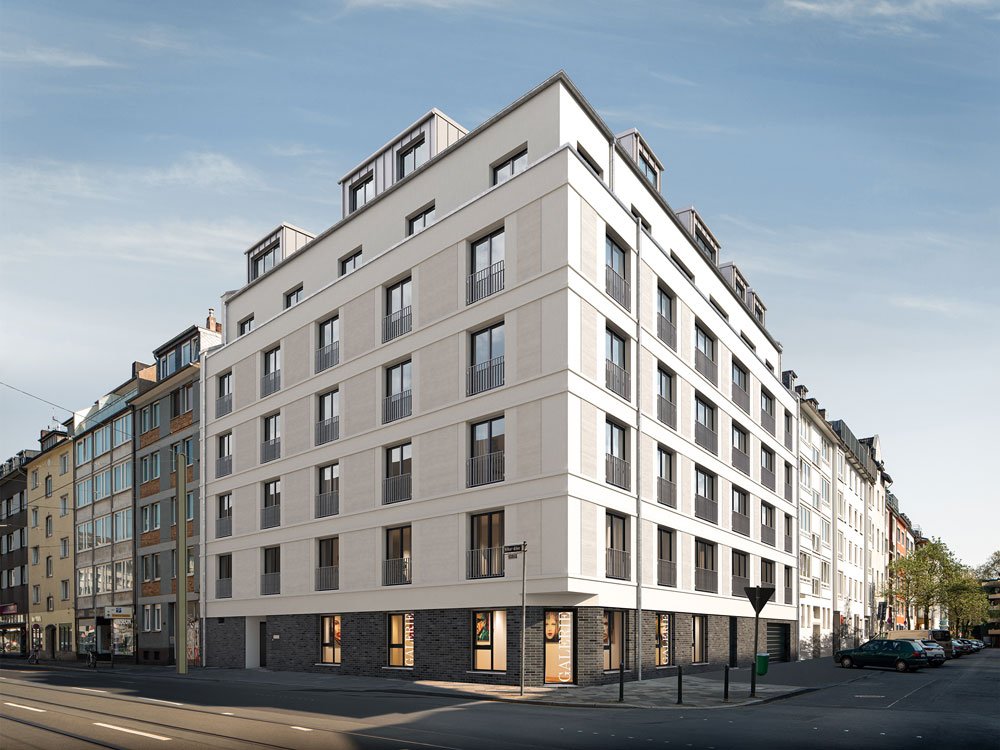 Новые квартиры в центре Дюссельдорфа