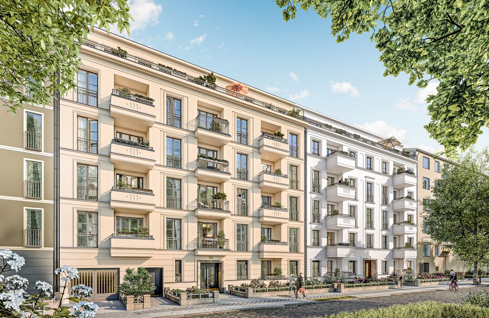 Новые квартиры премиум-класса с каминами в Берлине