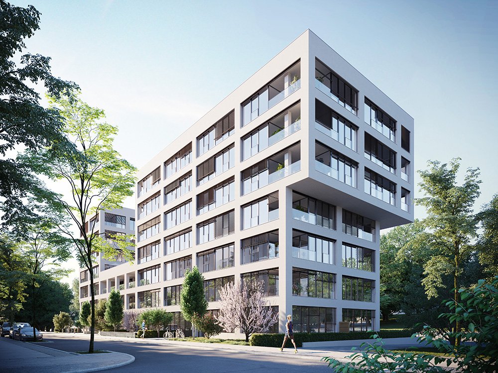 Новостройка в Берлине из 64 квартиры с панорамным видом на Шпрее