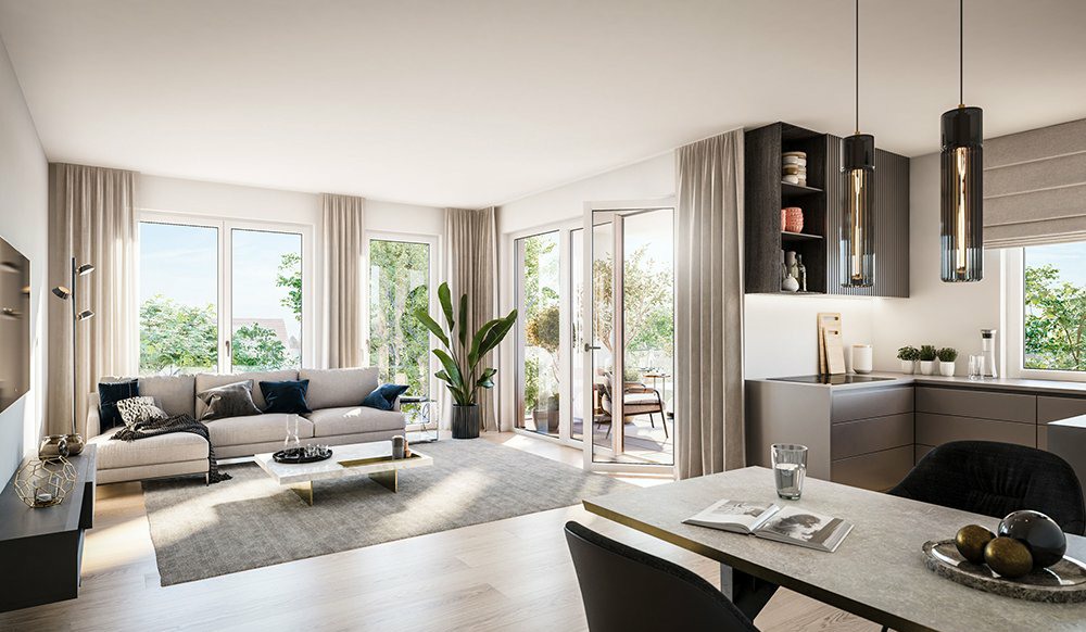 Новые квартиры в Мюнхене сдача 2024 год