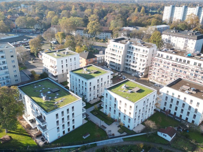Четырехкомнатная квартира во Франкфурте в новом ЖК