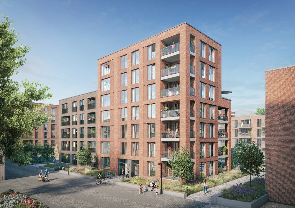 Новостройка в Гамбурге: 99 квартир от 2 до 5 комнат в новом ЖК
