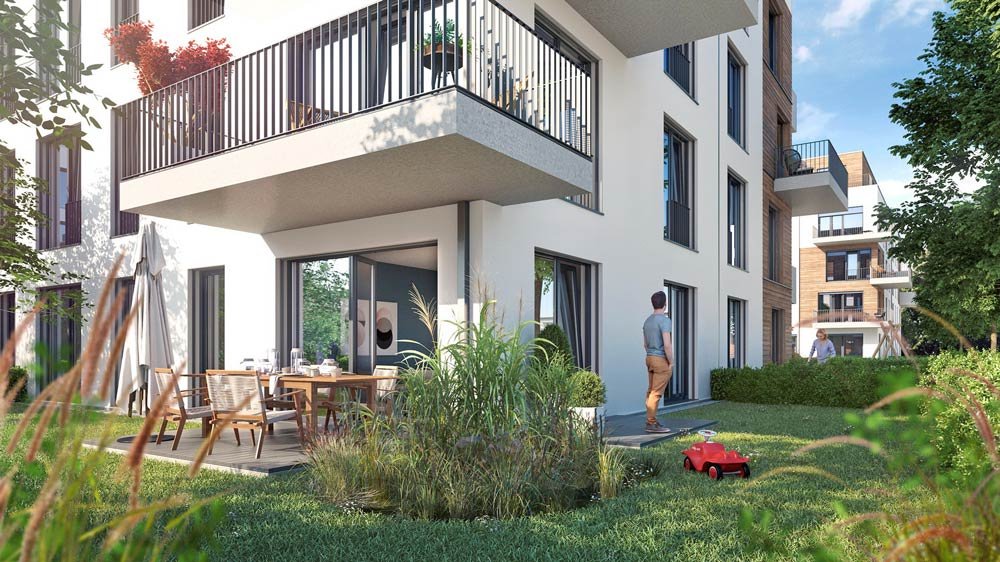 Двухкомнатная квартира 50 м² в новом ЖК Берлина на берегу озера