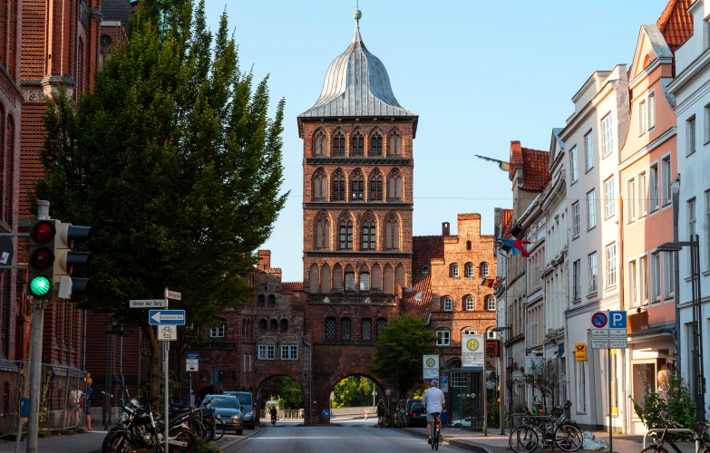 Город Любек в Германии